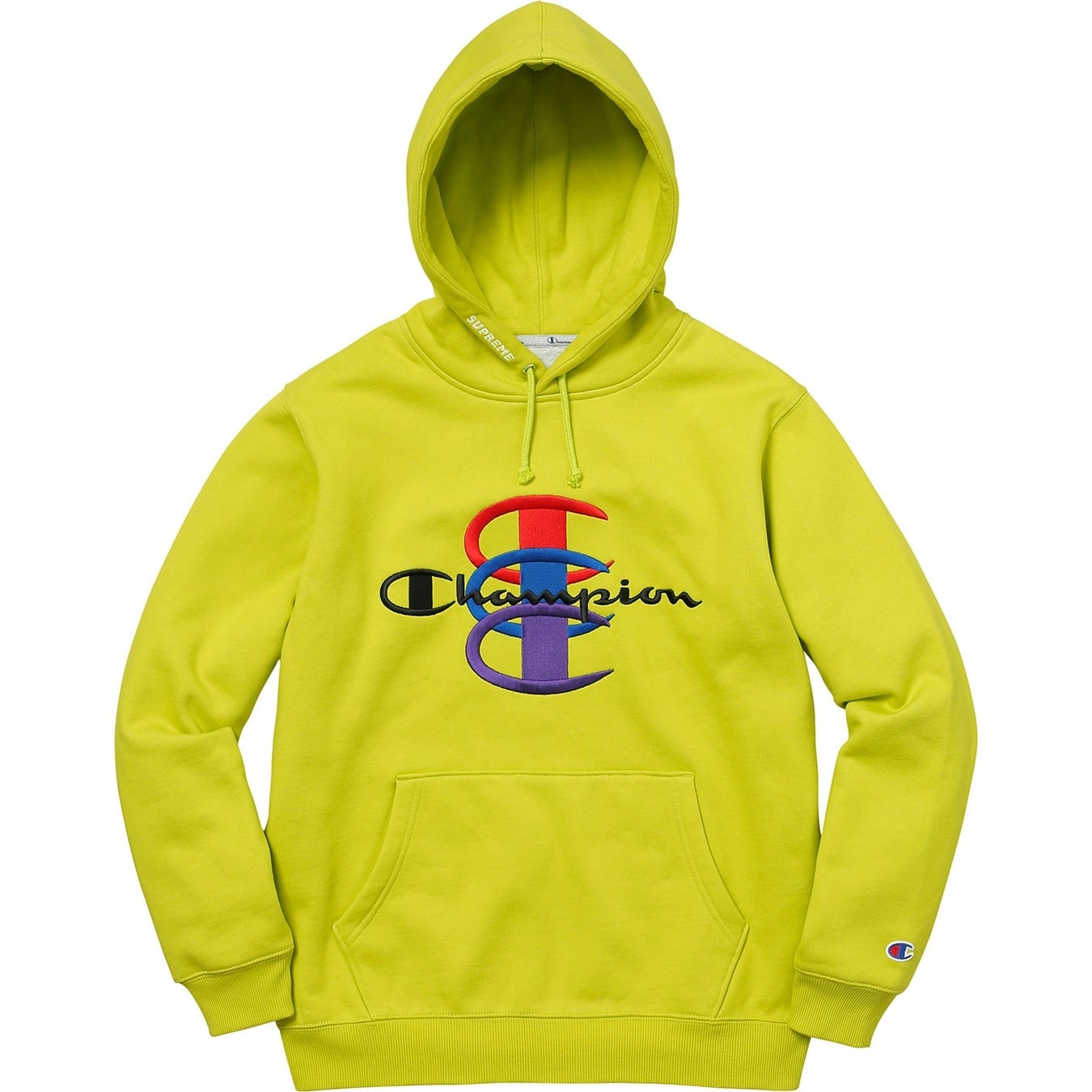 Supreme®/Champion® Stacked C Hooded Sweatshirt view 14